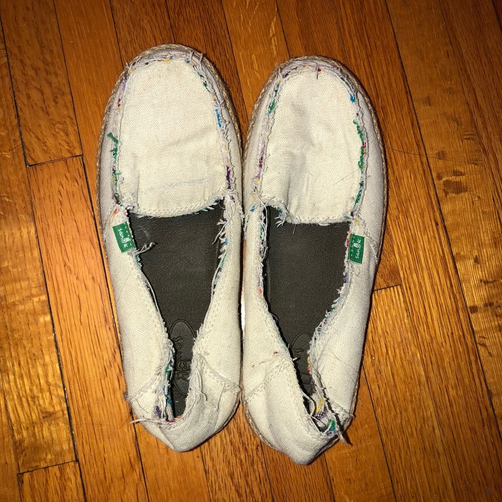 Sanuk Slide On Flats